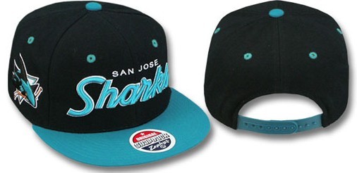 San Jose Sharks NHL Snapback Hat Sf2